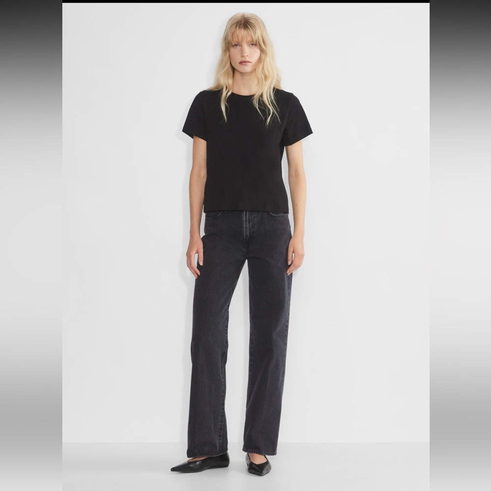 THE FARRAH HIGH RISE WIDE LEG jeans by DENIM FORUM and ARITIZIA